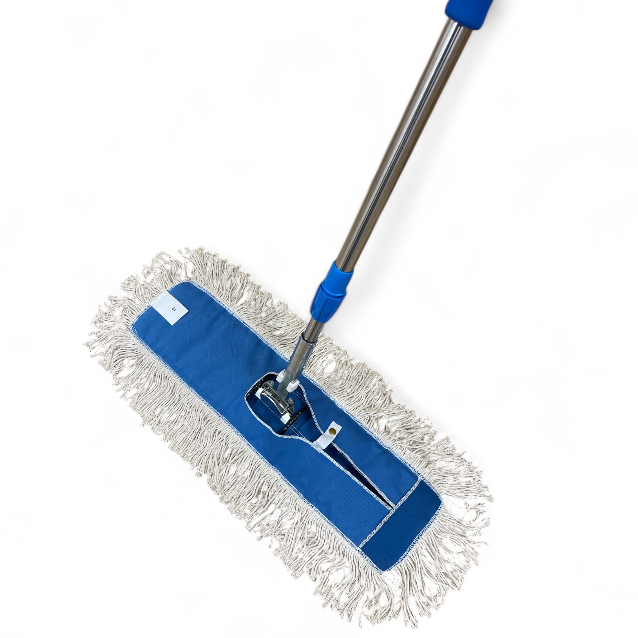 24" Cotton Dust Mop and Handle